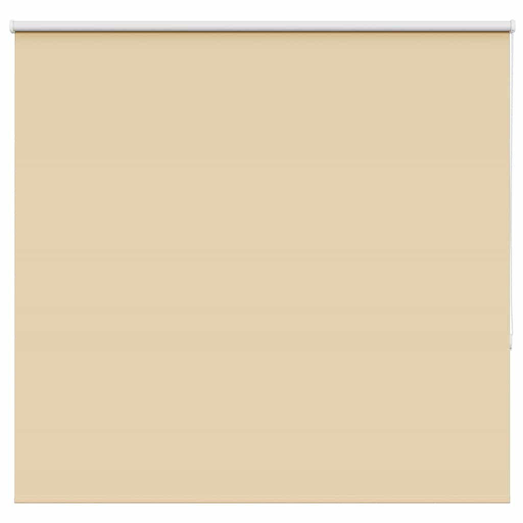 Roller Blind Blackout Beige 160x130 cm Fabric Width 156.6 cm Polyester